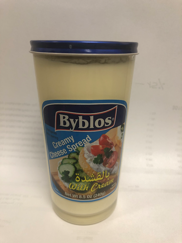 Byblos Spreadable Cream Cheese 240g/12pack