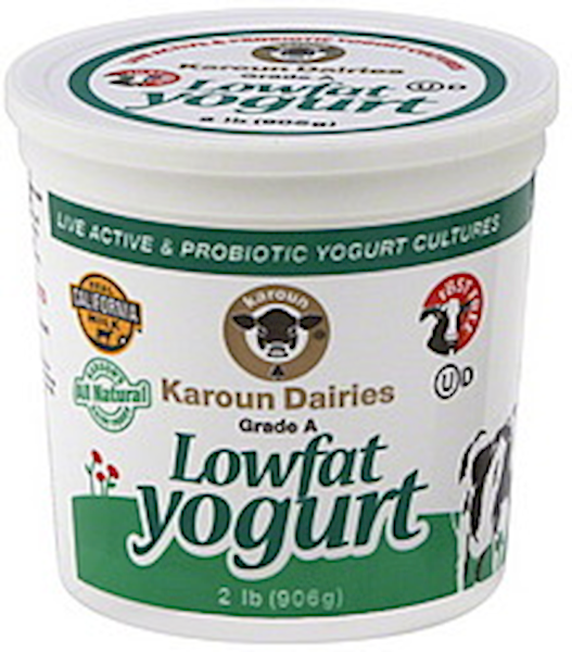 Karoun Dairies Yogurt, Low Fat 906g/6pack