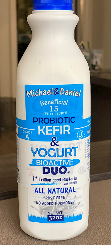 MICHAEL & DANIEL Probiotic Kefir and Yogurt Bioactive Duo 946ml/12pack