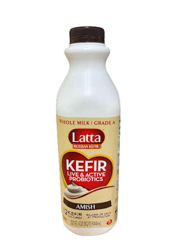 Latta Kefir Amish, W/Probiotics 944ml/12pack