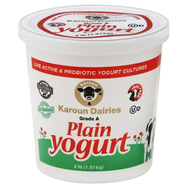 Karoun Dairies Yogurt, Plain 908g/6pack