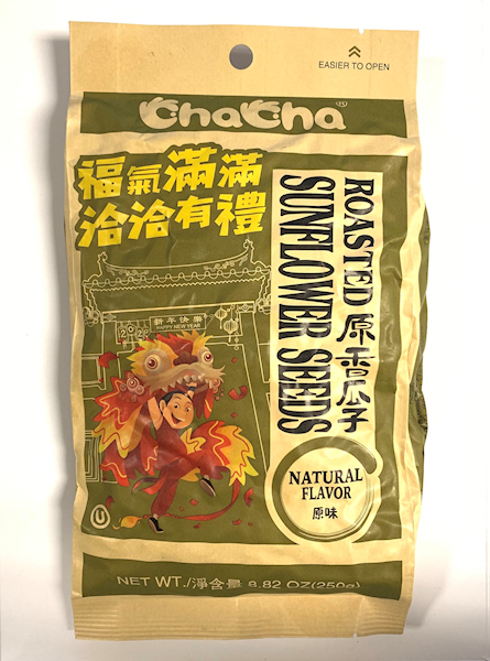 ChaCha Sunflower Seeds, Roasted 250g/18pack