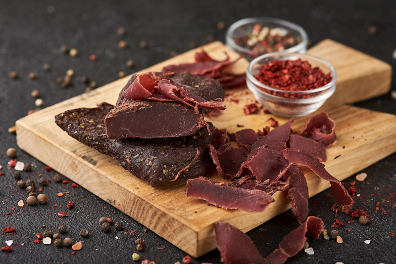 GOLD STAR DELI Basturma (Dried Beef), Alexandria ~0.7lbs