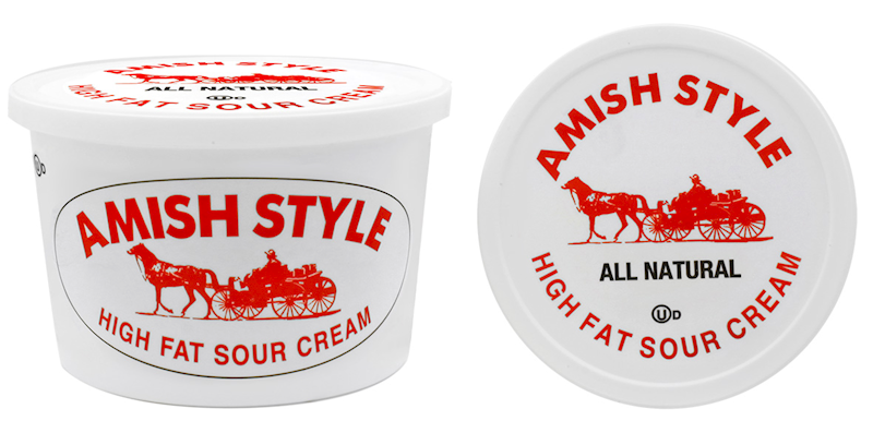 Four Seasons Sour Cream, Amish Style 425g/12pack