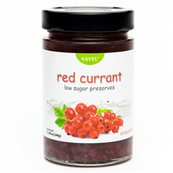 VAVEL Red Currant Low Sugar Preserves 290g/8pack