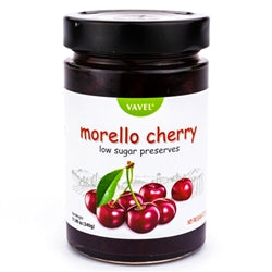 VAVEL Morello Cherry Low Sugar Preserves 290g/8pack