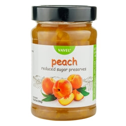 VAVEL Peach Low Sugar Preserves 290g/8pack