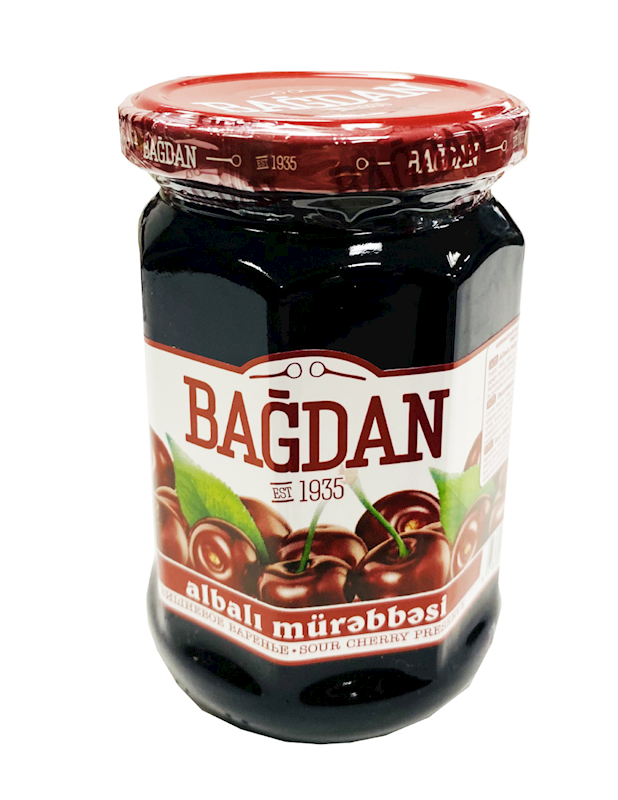 Bagdan Preserve, Sour Cherry 400g/6pack