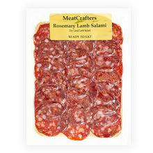 Load image into Gallery viewer, MEATCRAFTERS Sliced Rosemary Lamb Salami 60g/20pack
