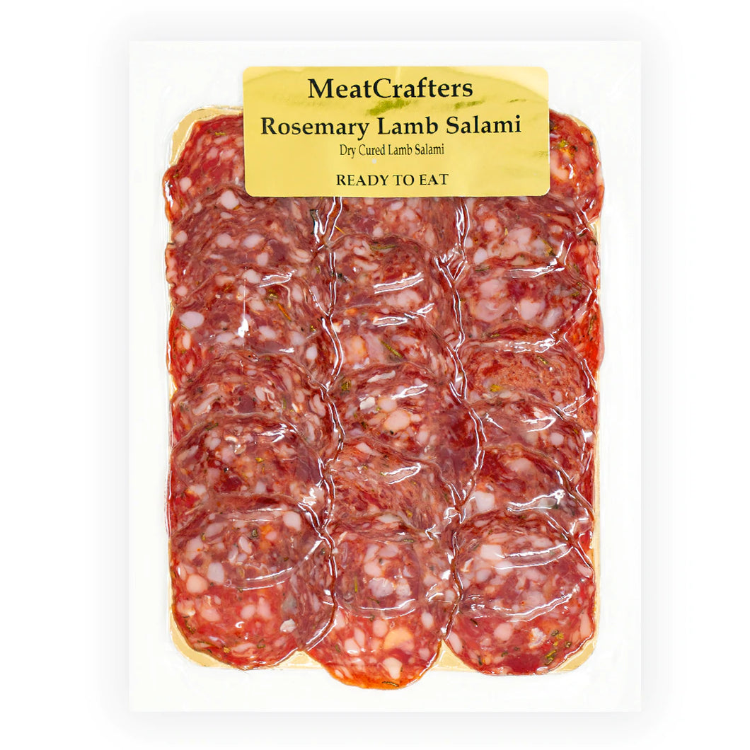 MEATCRAFTERS Sliced Rosemary Lamb Salami 60g/20pack