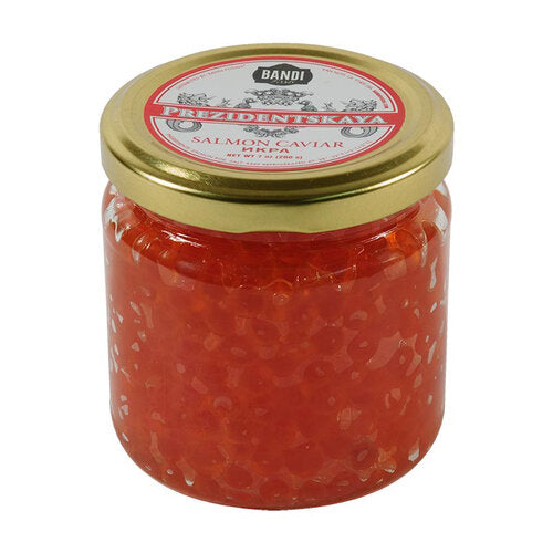 BANDI Prezidentskaya Marka Salmon Caviar In glass jar