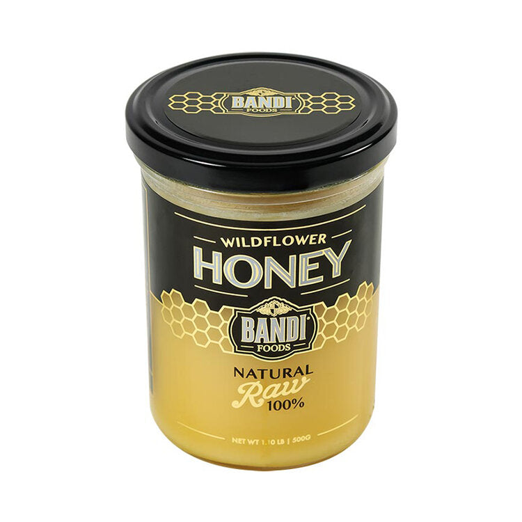 BANDI  Raw Wildflower Honey 500g/12pack
