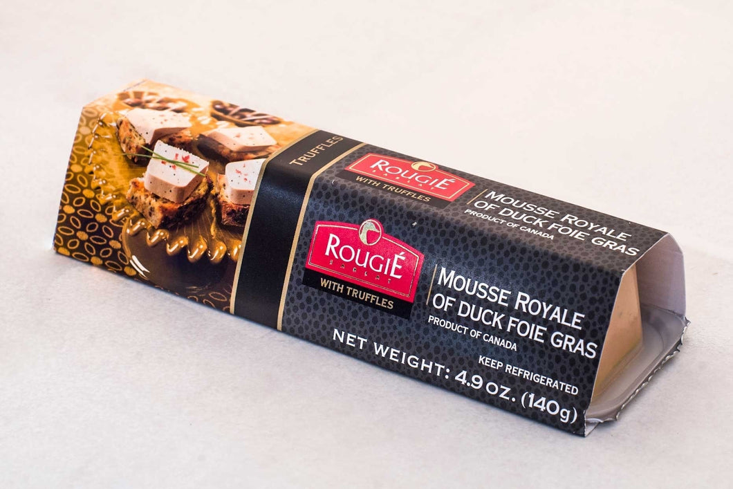 ROUGIE Mousse Royale of Duck Foie Gras with Truffles 140g/2pack