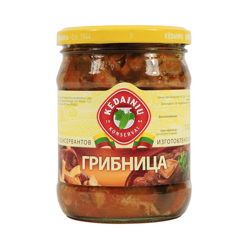 KEDAINIU Mushroom Salad - Gribnitsa 480g/10pack