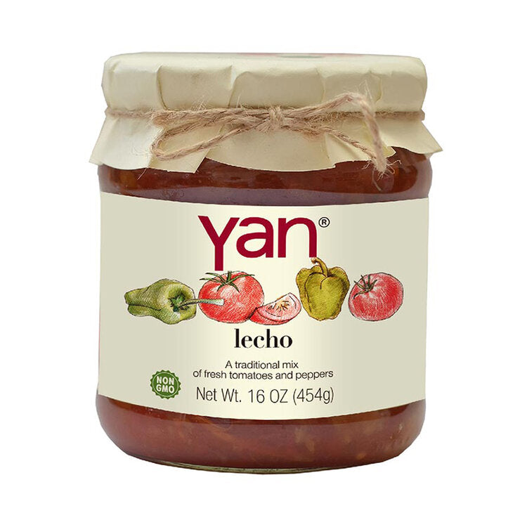 YAN Lecho (Tomatoes And Peppers) 16oz/6pack