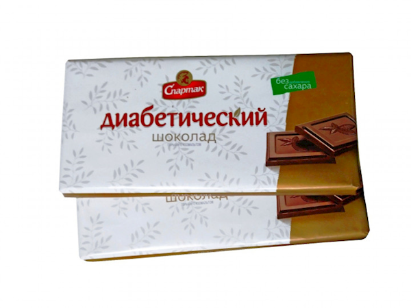Spartak Diabetic Chocolate Bar, Bitter, Isomolt 90g/25pack