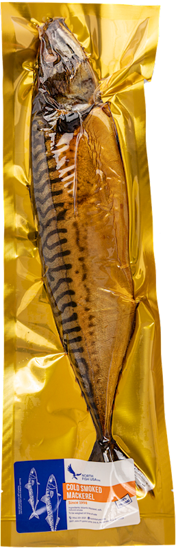North Fish USA Cold Smoked Mackerel ~1.2lbs/2pack