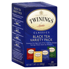 Load image into Gallery viewer, TEA, TWINING&#39;S, BLACK CLASSIC, 5 VARIETY PACK  40g/6pack
