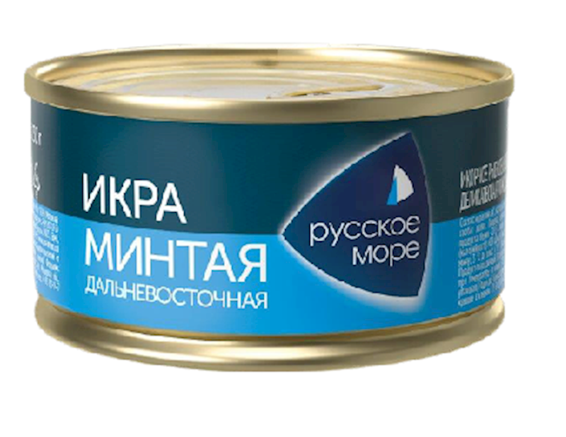 RUSSKOYE MORE Alaska Pollock Caviar Dalnevostochnaya 