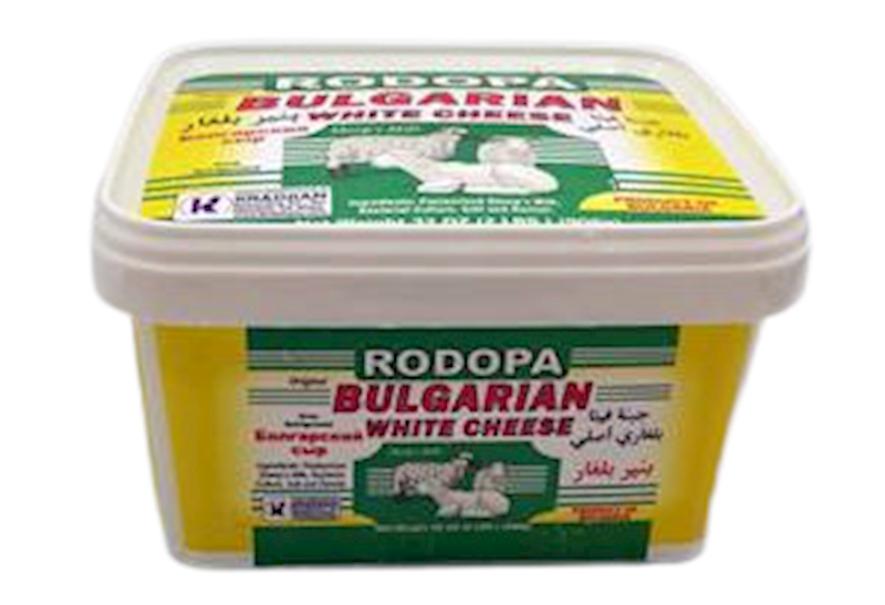 Rodopa Bulgarian White Cheese, In Brine 400g/12pack
