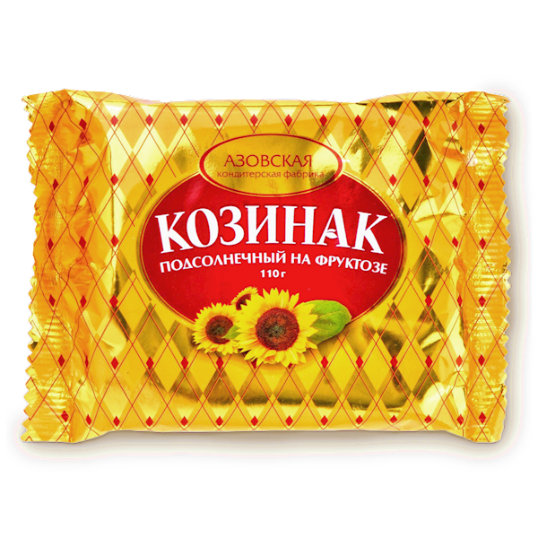 Azovskaya Kozinak Sunflower, Fructose Based 110g/30pack