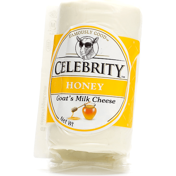 Celebrity Goat Cheese, W/ Honey 113g/12pack