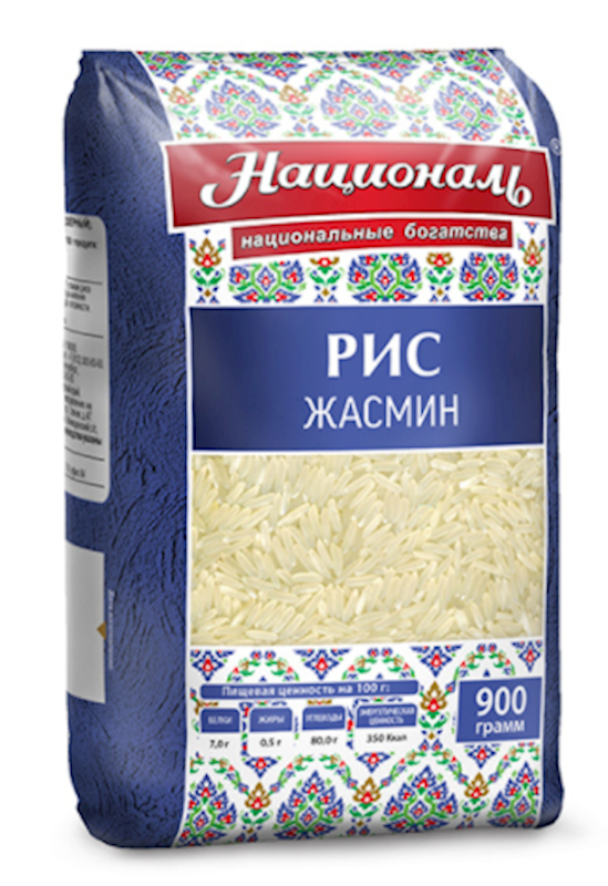 Natsional Angstrem Rice, Jasmine 900g/12pack