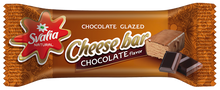 Load image into Gallery viewer, SVALIA Chocolate Glazed Chocolate Flavor Cheese Bar 45g/18pack
