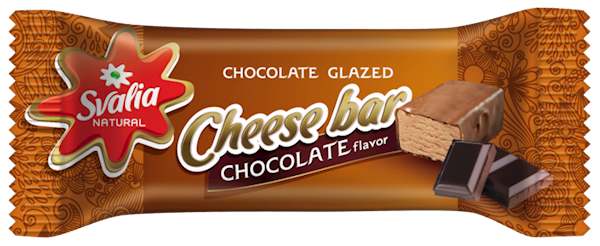 SVALIA Chocolate Glazed Chocolate Flavor Cheese Bar 45g/18pack