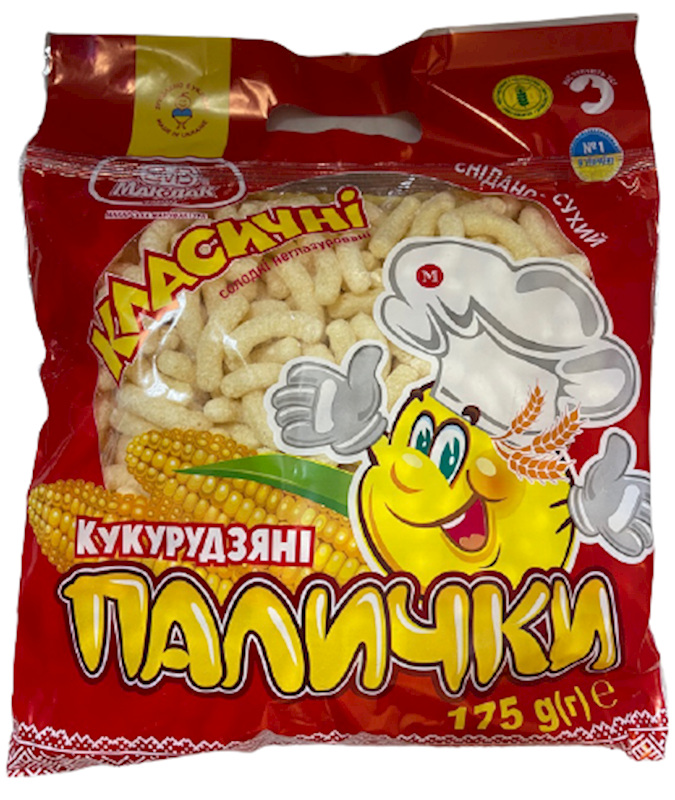 Mak Dak Corn Sticks, Classic 175g/12pack