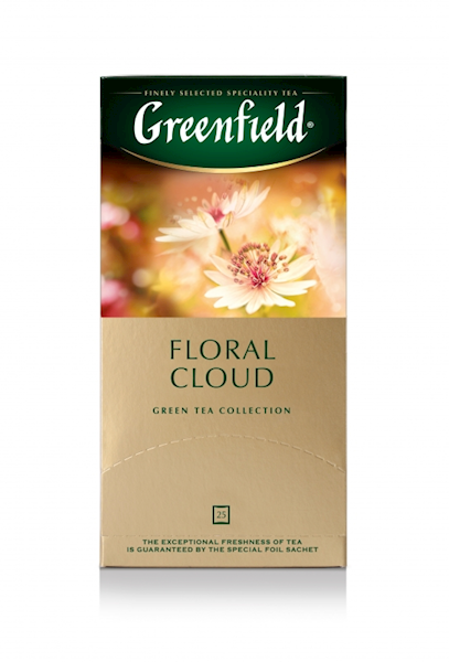 Greenfield Tea Green, Floral Cloud 37g/10pack