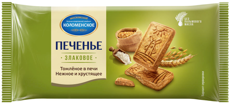 Kolomenskoe Cookies, Multigrain 120g/20pack