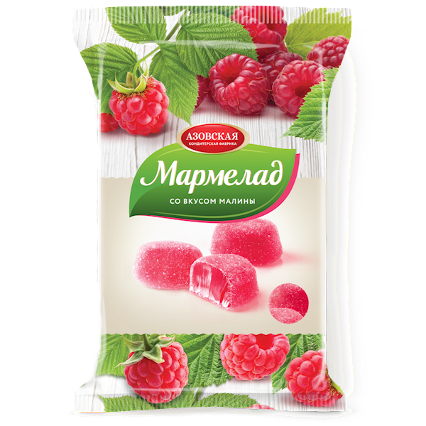 Azovskaya Marmelade W/Raspberry Flavor 300g/12pack