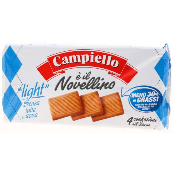 Cookies Campiello, Light, Cholesterol Free  350g/12pack
