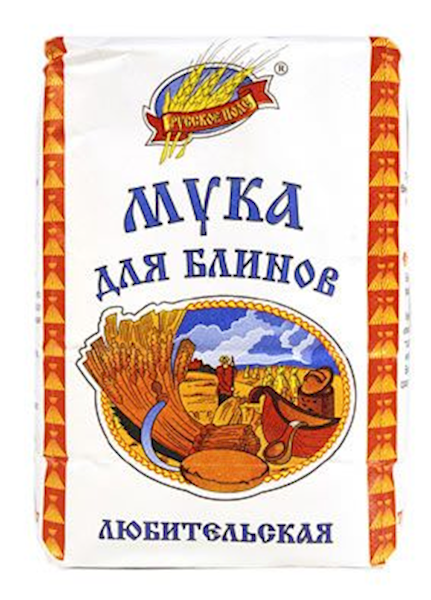 Russkoe Pole Flour For Pancakes 1000g/10pack