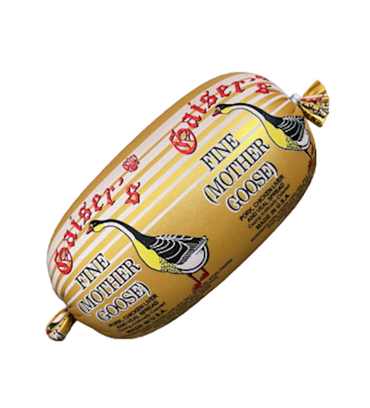 GAISER'S Fine Mother Goose Liverwurst / Pasztet Gesi ~1lb/2pack