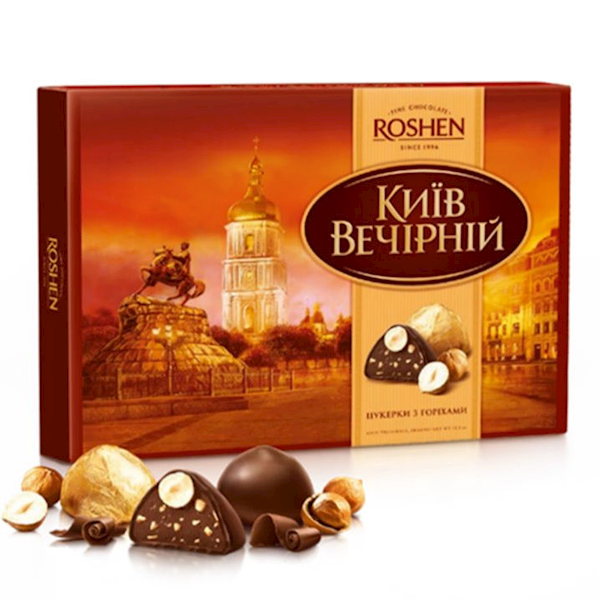 Roshen Candy Boxed Kiev Vecherniy 176g/4pack