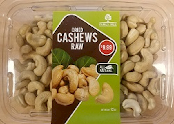 Family Tree Cashews, Raw 12oz/2pack