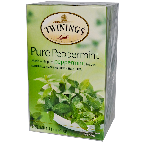 Tea Twining'S Herbal, Pure Peppermint  40g/6pack