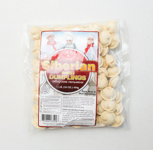 OLMA Siberian Pelmeni Mini, Handmade 454g/13pack