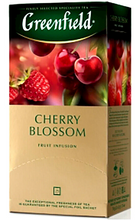 Load image into Gallery viewer, GREENFIELD Cherry Blossom Fruit Infusion 25-bag/10pack
