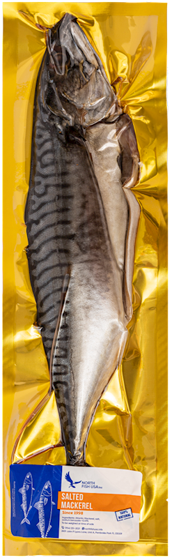 NORTH FISH USA Salted Mackerel ~1.2lb/2pack