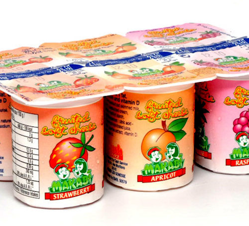 Makabi Yogurt, Mixed Fruit 360g/16pack
