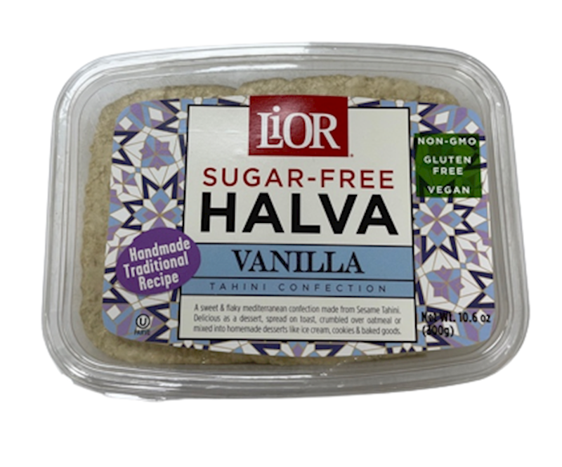 Lior Halva, Vanilla Sugar Free 300g/16pack