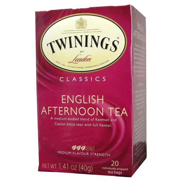 Tea Twining'S, Black, English Afternoon  20 boxes/6pack