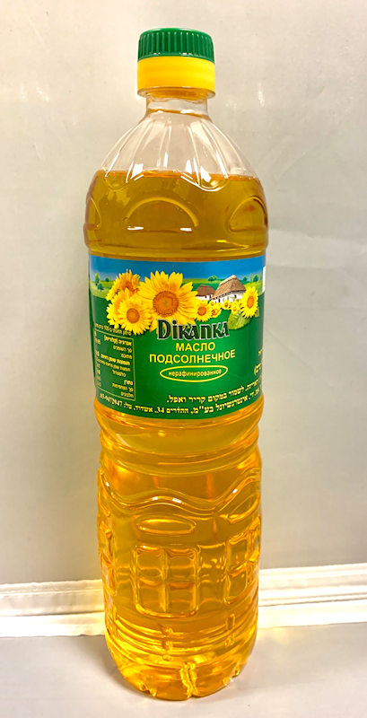 Dikanka Sunflower Oil, Unrefined 1000ml/15pack