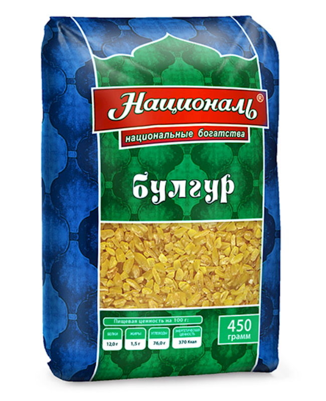 NATSIONAL Bulgur 450g/6pack