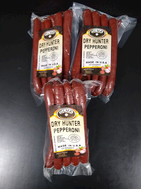 Olma Dry Hunter Pepperoni, Beef 1lb/2pack