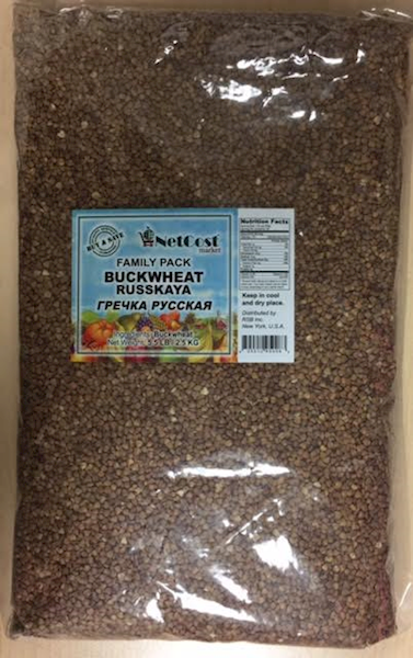 Netcost Buckwheat, Family Pack 2500g/6pack