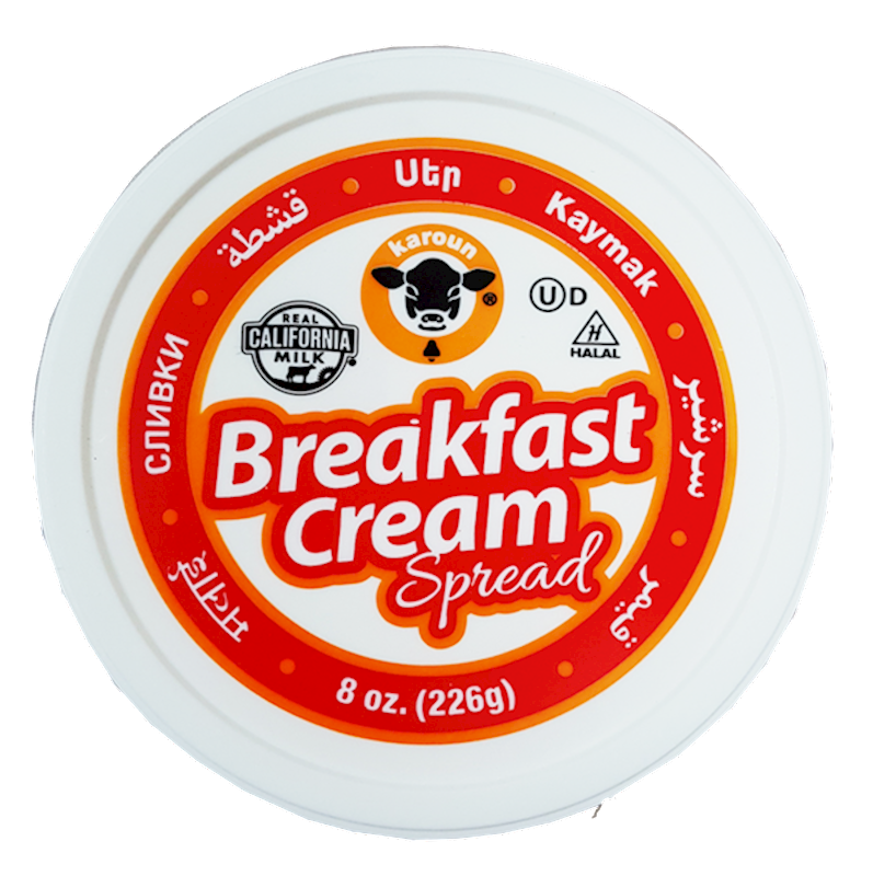 Karoun Dairies Spread, Breakfast Cream 227g/12pack